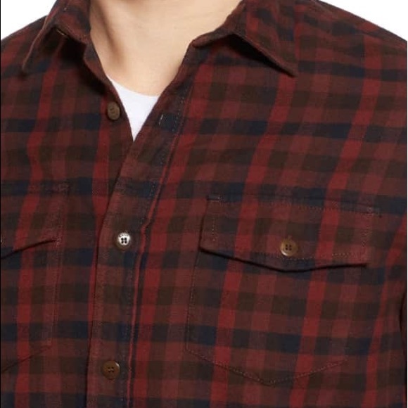 🆕 Katin Men's Red Mac Flannel Shirt - Picture 6 of 8